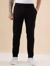 Status Quo Men's Solid Regular Fit Fleece Trackpant with Drawstring Waist